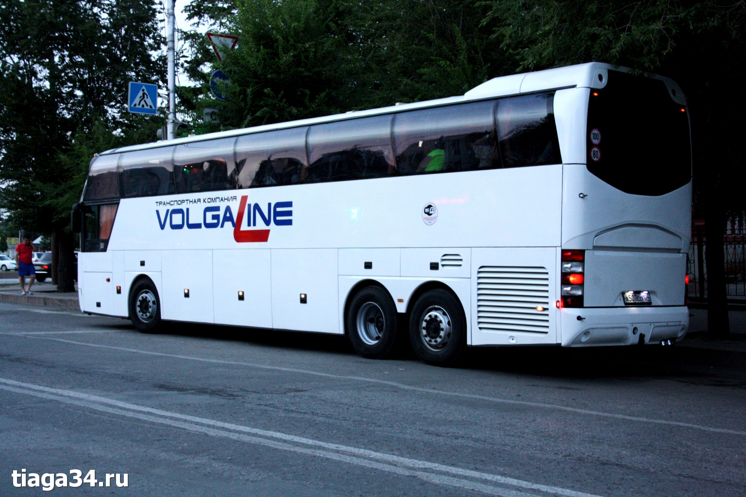 Автобус Волгоград-Санкт-Петербург компании «ВолгаЛайн»
